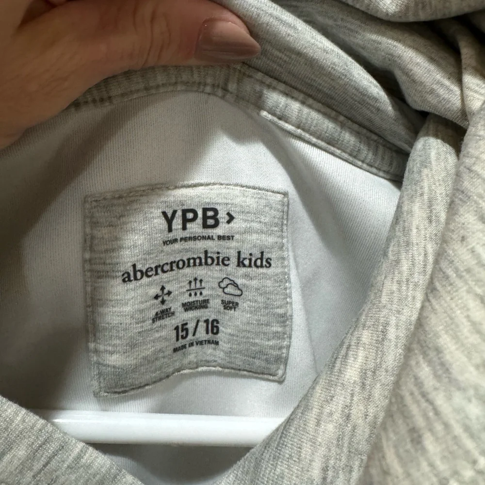 Abercrombie & Fitch Gray Boy YPB Hoodie